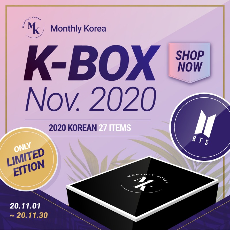 BTS Subscription Box, BTS BOX, Monthly Korea, Korean Subscription Box, K-BOX