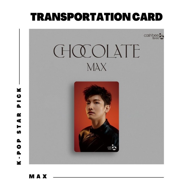 MAX, TVXQ, , K-Goods, Korea Transportation Card